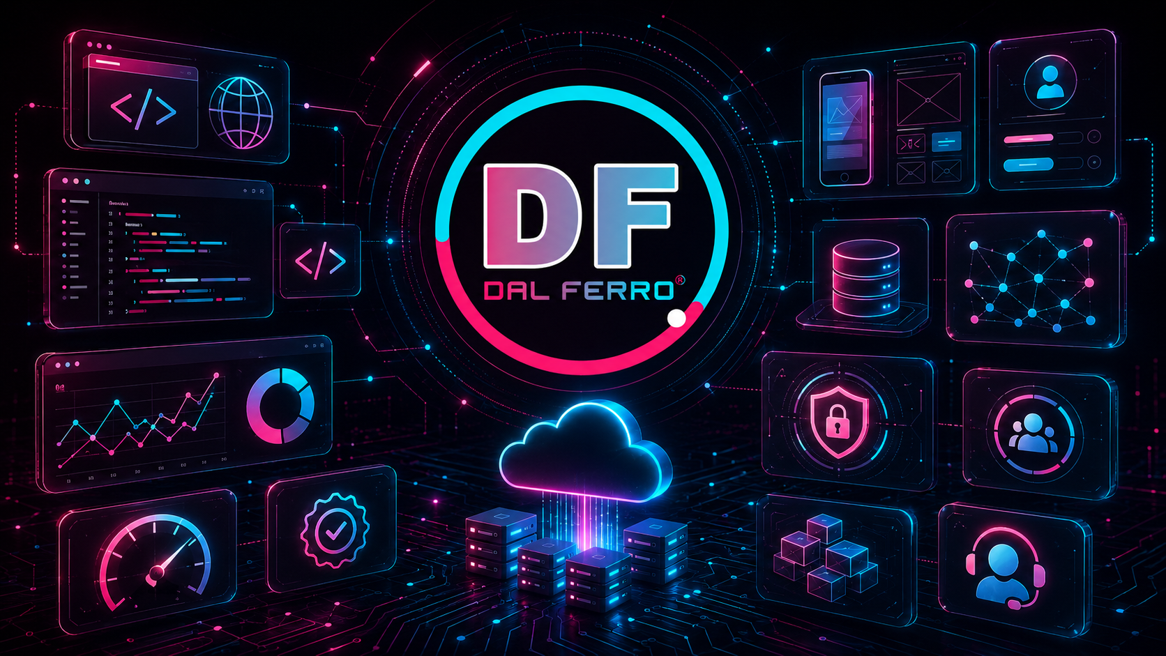 Apercu de la rubrique Compétences du portfolio Olivier Dal Ferro
